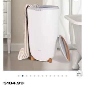 Luxury towel warmer white home decor bathroom lux